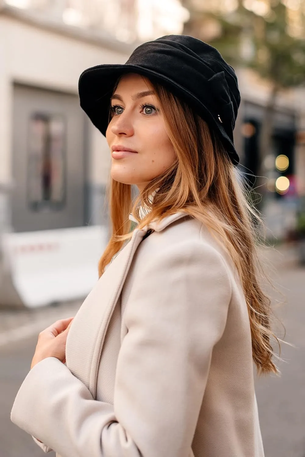 1920S Vintage Cloche Bucket Hat Packable Ladies Church Derby Party Fashion Floopy Winter 55-64CM