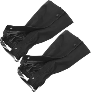 1Pair Adjustable Leg Gaiters for Hiking Camping Durable Oxford Wear Resistant Outdoor Leg Protectors Snow Defense Unisex