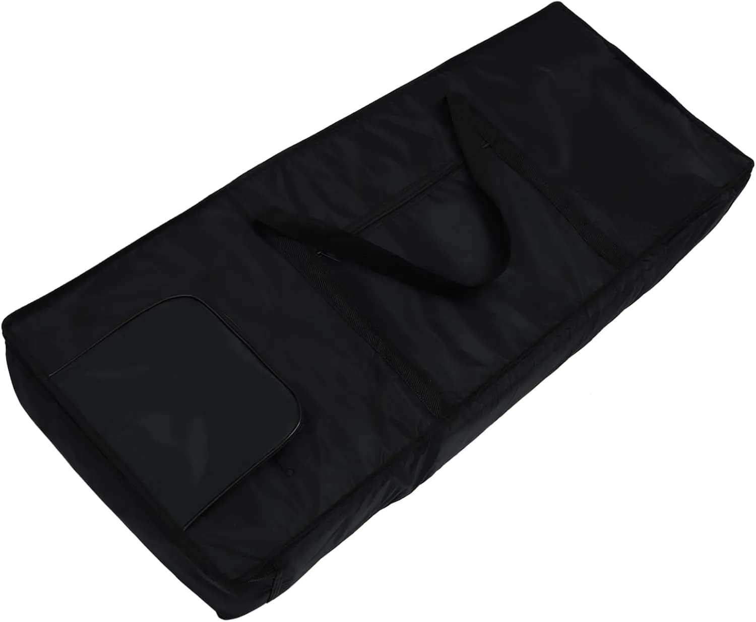 1Pc Key Electronic Piano Keyboard Bag Oxford Cloth Storage Case for Key Keyboards Durable and Washable Handbag for Outdoor Use Black