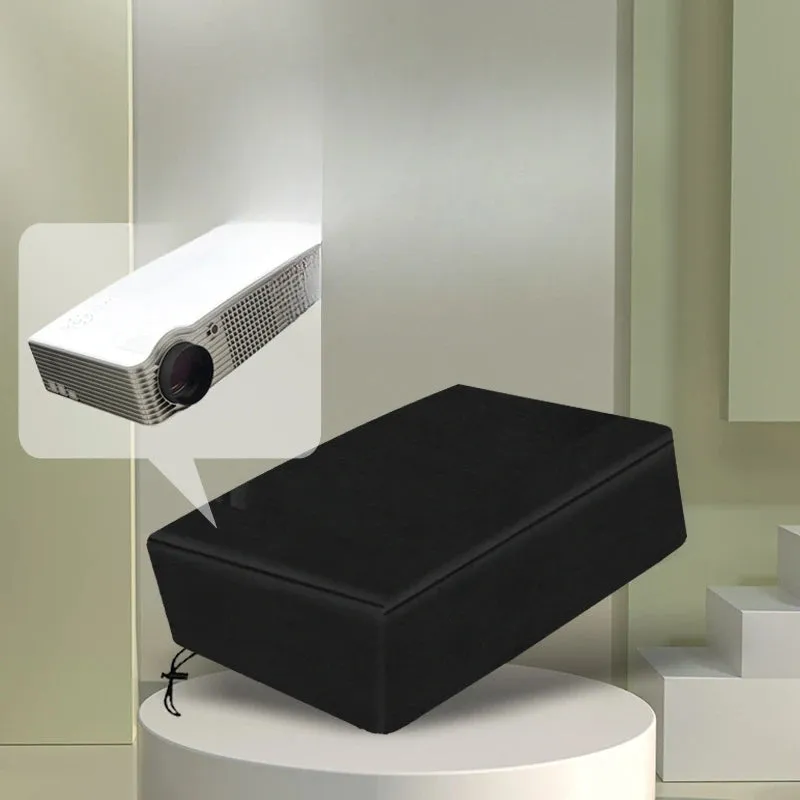210D Waterproof Dust & Sun Cover For Indoor / Outdoor Projectors 35 X 35 X 22 Cm