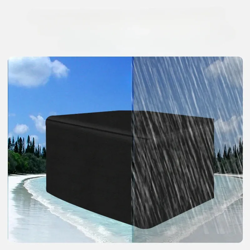 210D Waterproof Dust & Sun Cover For Indoor / Outdoor Projectors 35 X 35 X 22 Cm