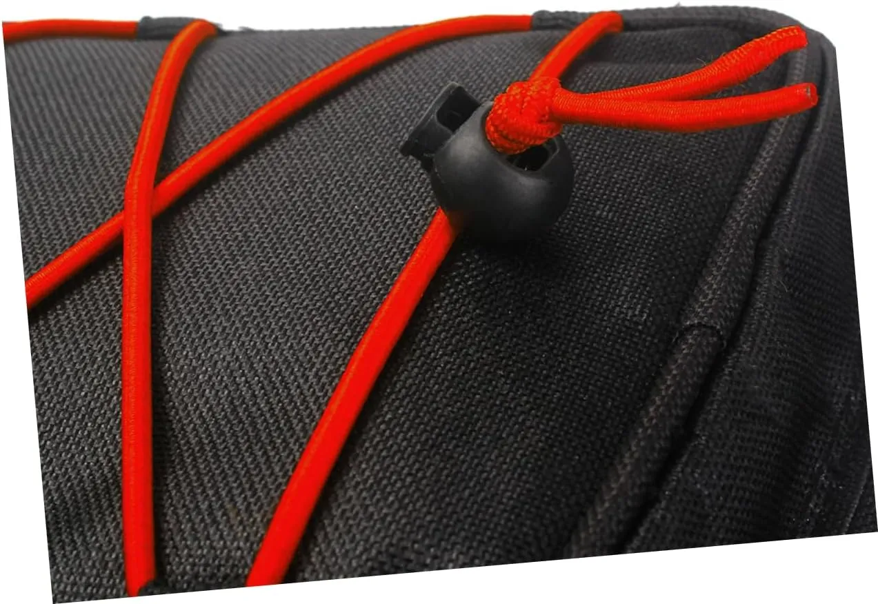 26 Inch Guitar Bag Padded Gig Bag for Acoustic/electric Guitars Oxford Cloth Red Shoulder Straps Pockets