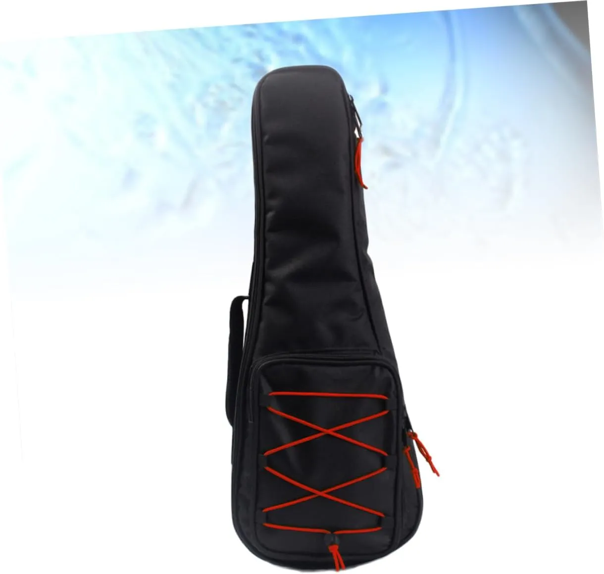 26 Inch Guitar Bag Padded Gig Bag for Acoustic/electric Guitars Oxford Cloth Red Shoulder Straps Pockets