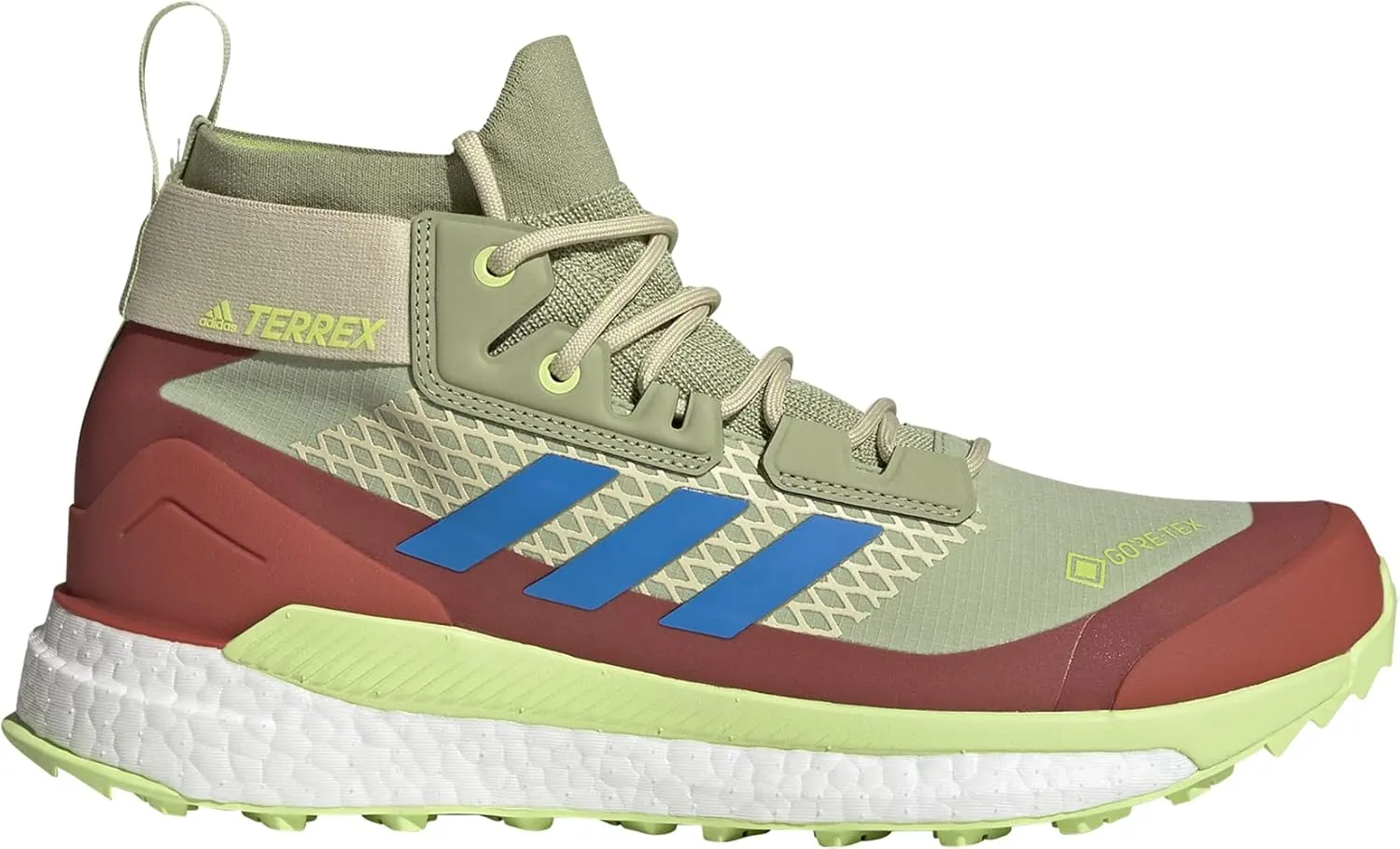 adidas Terrex Free Hiker GTX Magic Lime/Blue Rush/Pulse Lime 9 D (M)