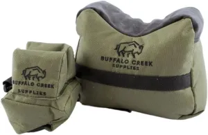 All Weather Durable Front and Rear Shooting Rest Bags, Rifle Rest Sand Bag for Bench Rest Shooting, Hunting, Target & Competitive Sports Shooting-Unfilled