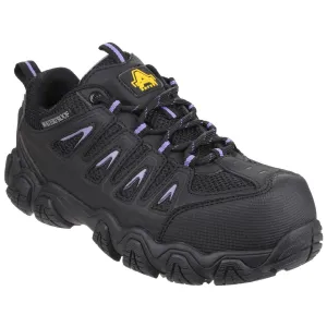 Amblers Safety AS708 Waterproof Non-Metal Ladies Safety Trainer Black