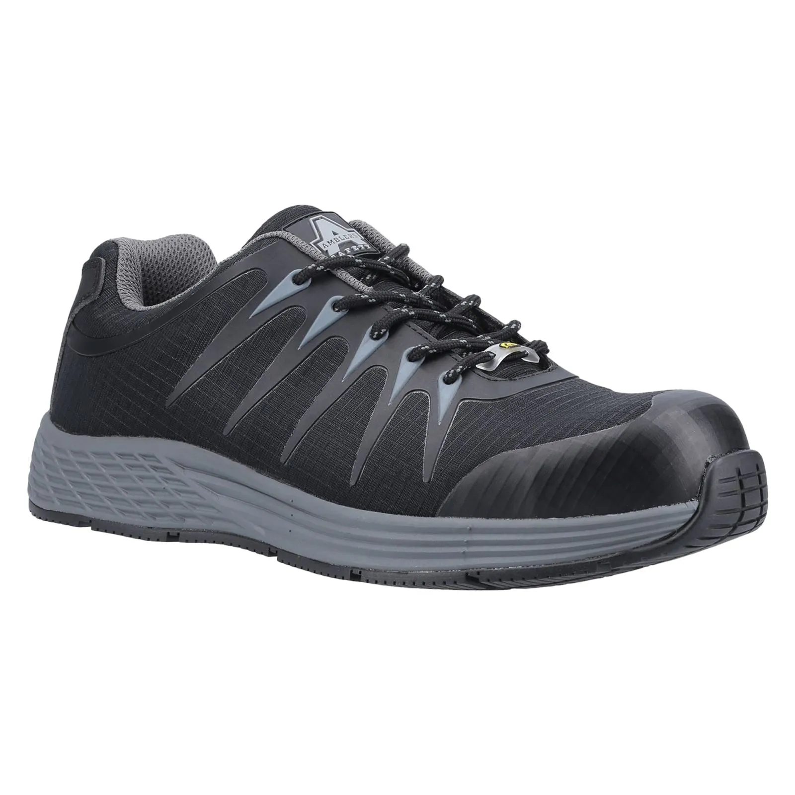 Amblers Safety Unisex AS717C Safety Trainer in Black