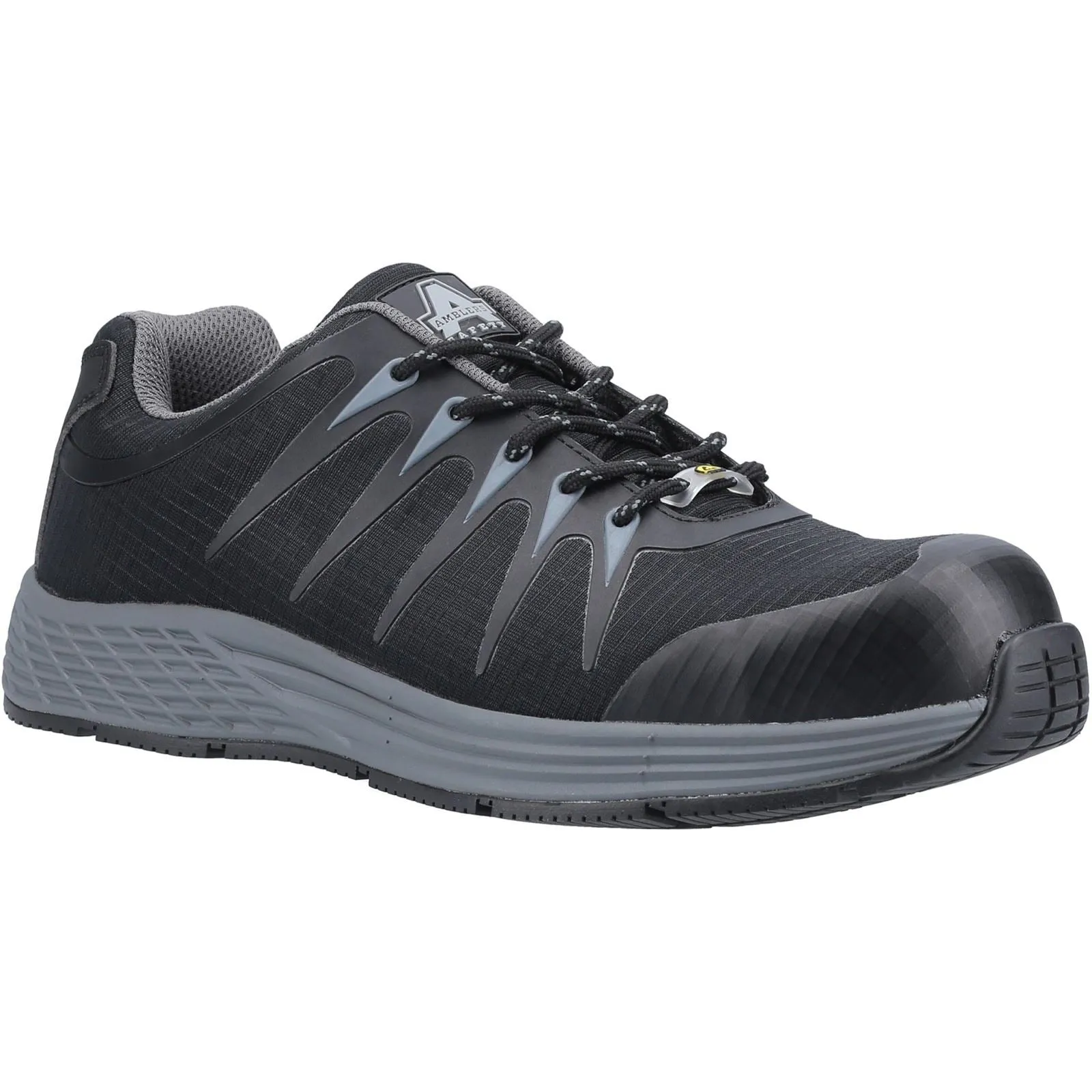 Amblers Safety Unisex AS717C Safety Trainer in Black