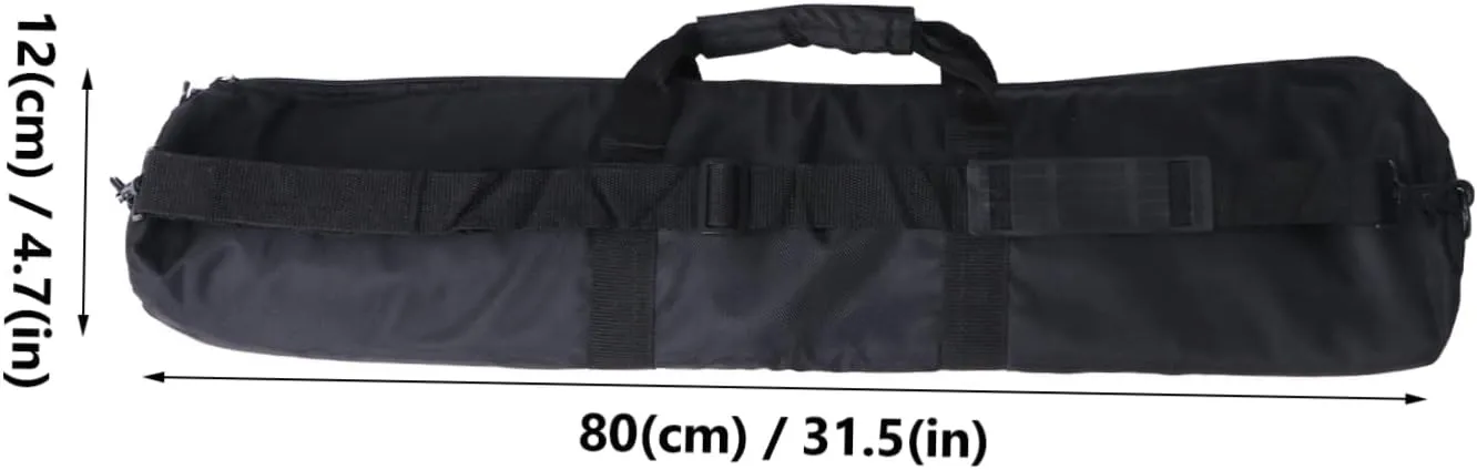 Angoily 1pc Thickened Tripod Storage Bag Durable Organizer with Shoulder Strap for Indoor Outdoor Photography Carrying Case