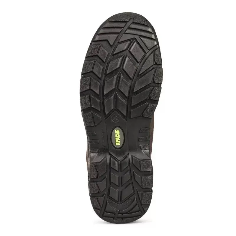 Apache SS813SM Waterproof Safety Hiker Brown Boot