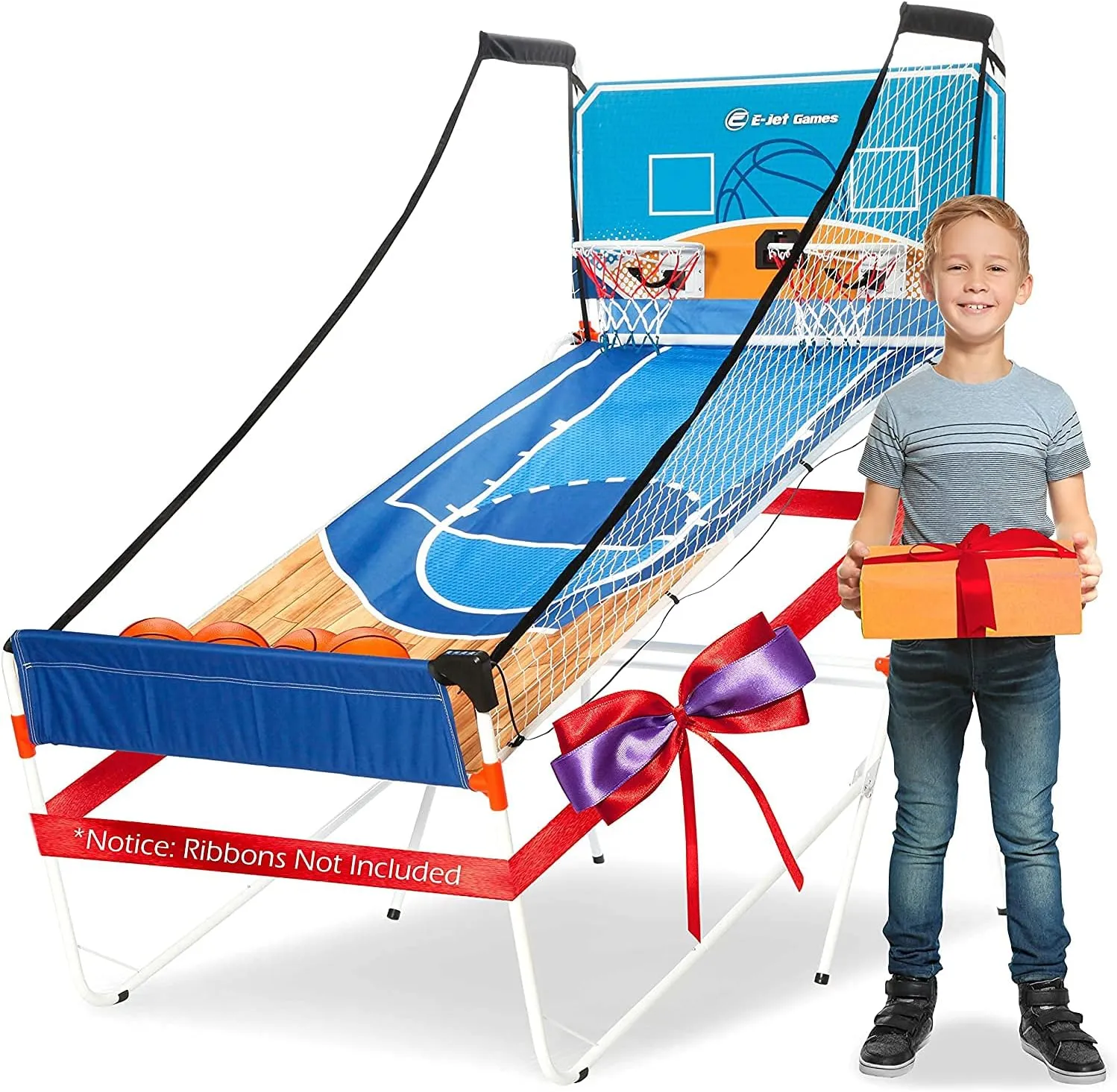 Arcade Basketball Game, Basketball Gifts for Boys Girls Kids Children, Youth & Teens | 16-in-1 Games, Birthday Christmas Party, Blue, EIR047332023