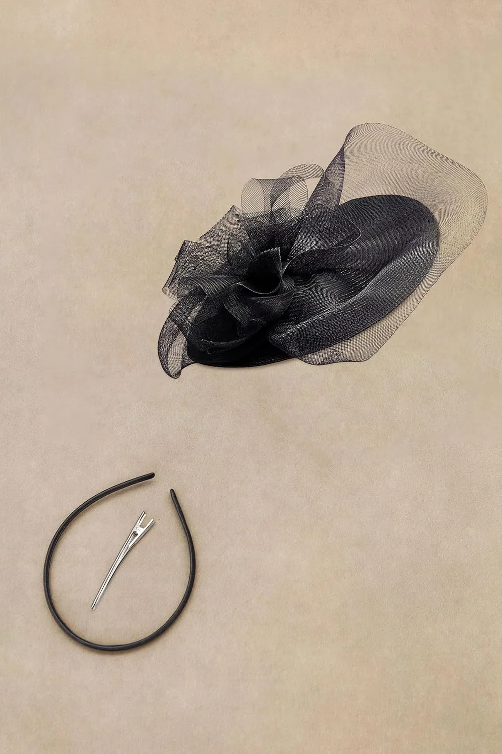 BABEYOND Derby Hats for Women - Fascinators Tea Party Hats Headband Fascinator Wedding Cocktail Organza Flower