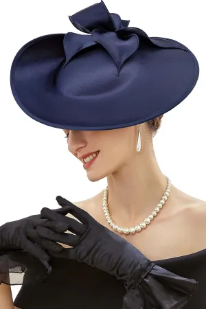 BABEYOND Derby Hats for Women - Fascinators Tea Party Hats Headband Wide Brim Fascinator for Wedding Cocktail