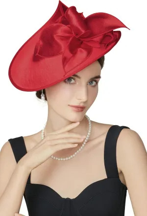 BABEYOND Derby Hats for Women - Fascinators Tea Party Hats Headband Wide Brim Fascinator for Wedding Cocktail