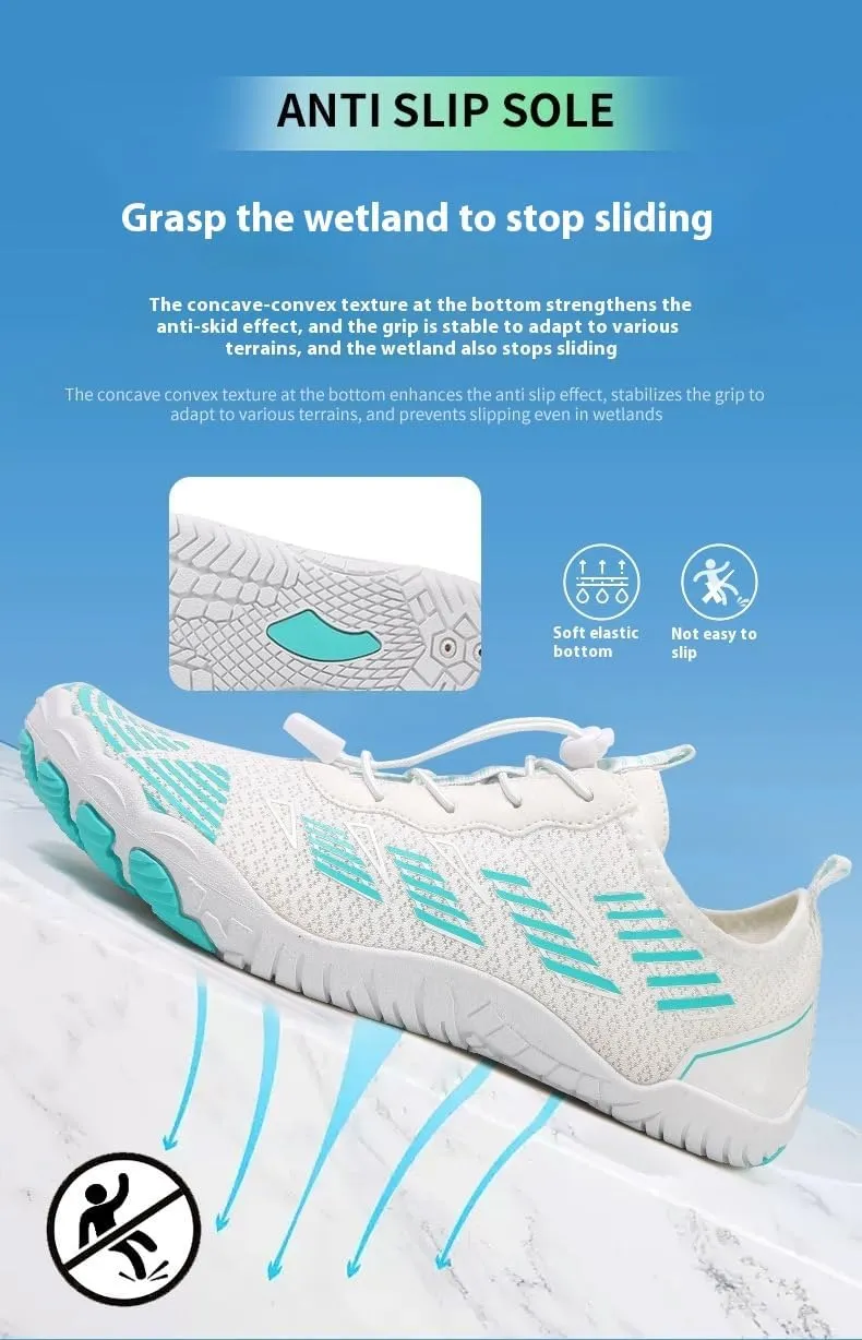 Barefoot Shoes for Women Minimalist with Wide Toe Box and Zero Drop Sole Non Slip Quick Dry Lightweight Breathable Mesh for Hiking Outdoor Beach Swim and Cross Trainer Comfortable