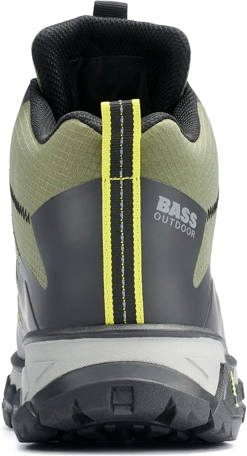 BASS OUTDOOR Men's Peak Webbing Hiker M Ankle Boot