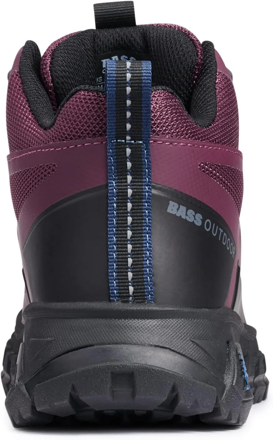 BASS OUTDOOR Women's Peak Seamless Hiker Mid Hiking Boot