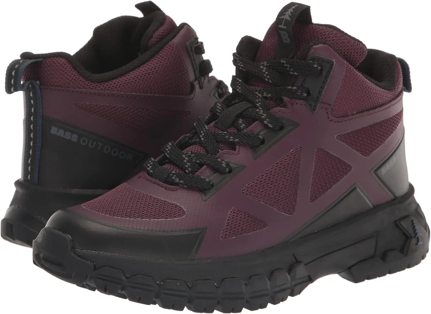 BASS OUTDOOR Women's Peak Seamless Hiker Mid Hiking Boot