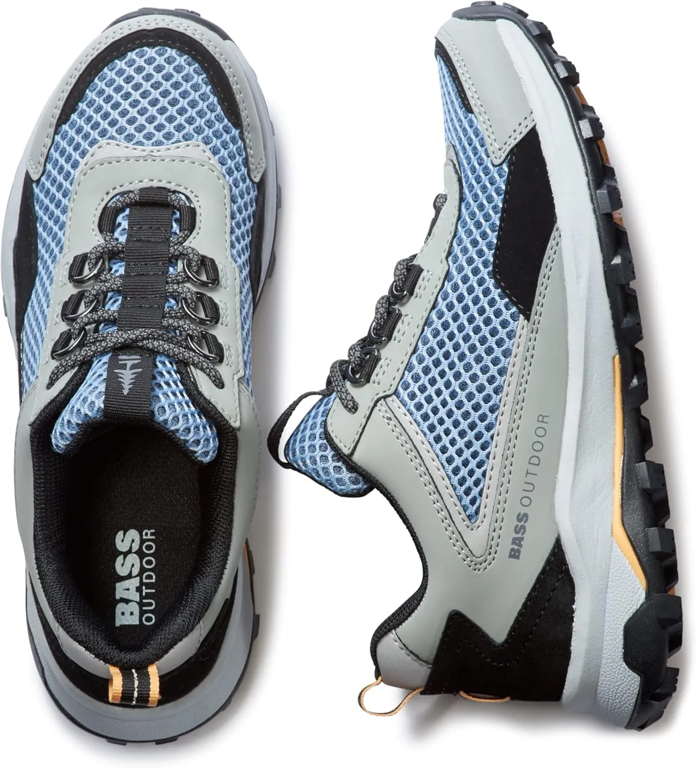BASS OUTDOOR Women's Trek Mesh Hiker Hiking Shoe