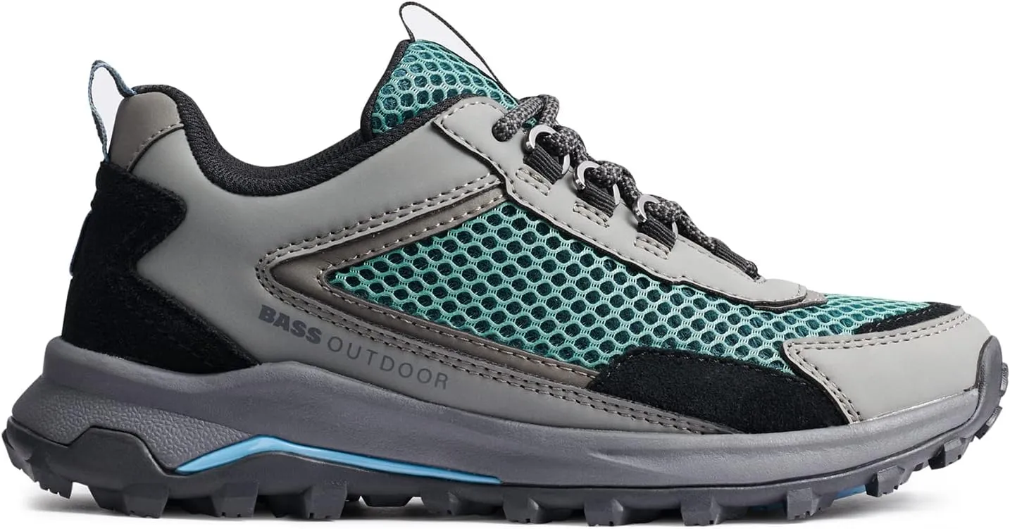 BASS OUTDOOR Women's Trek Mesh Hiker Hiking Shoe