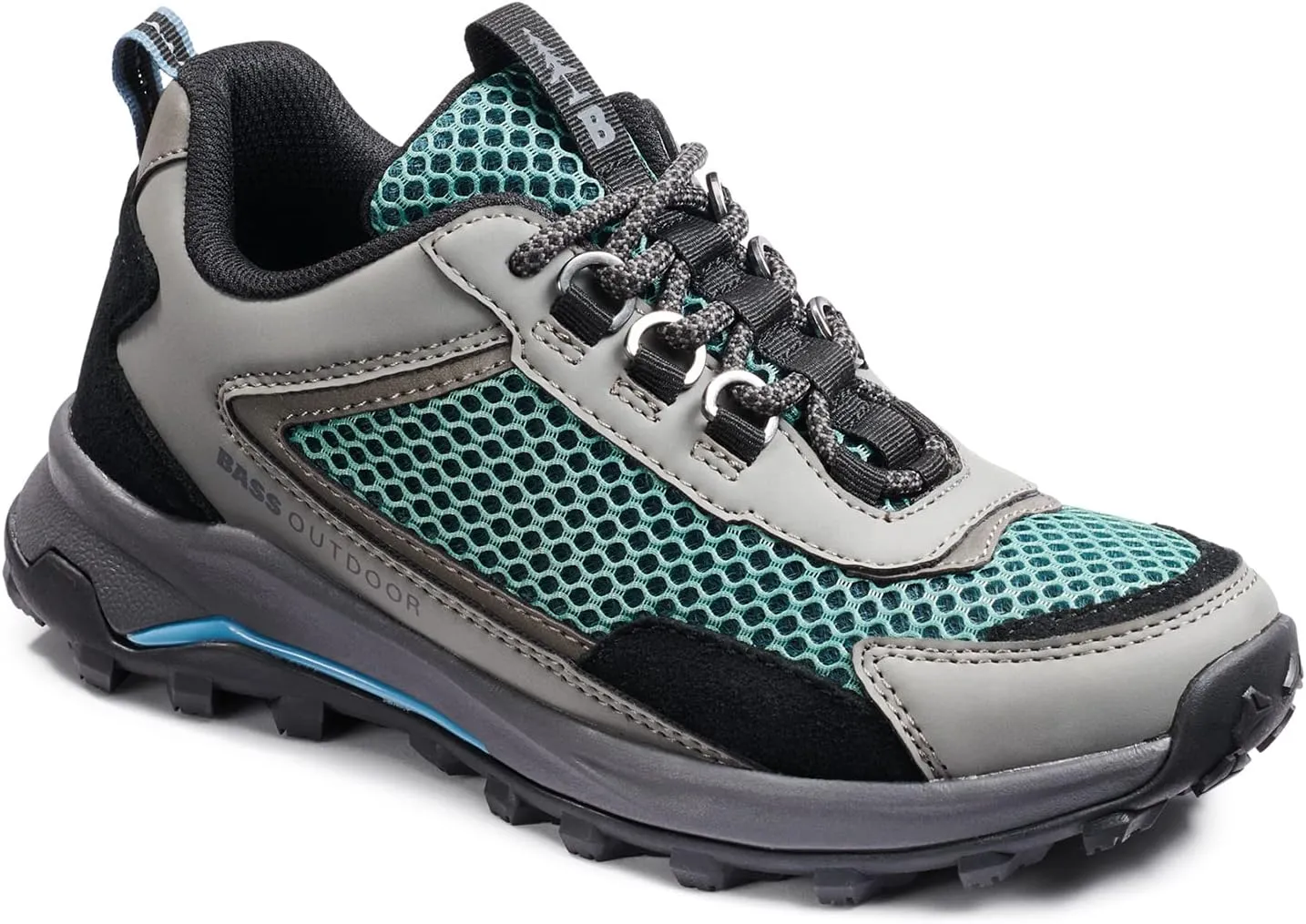 BASS OUTDOOR Women's Trek Mesh Hiker Hiking Shoe
