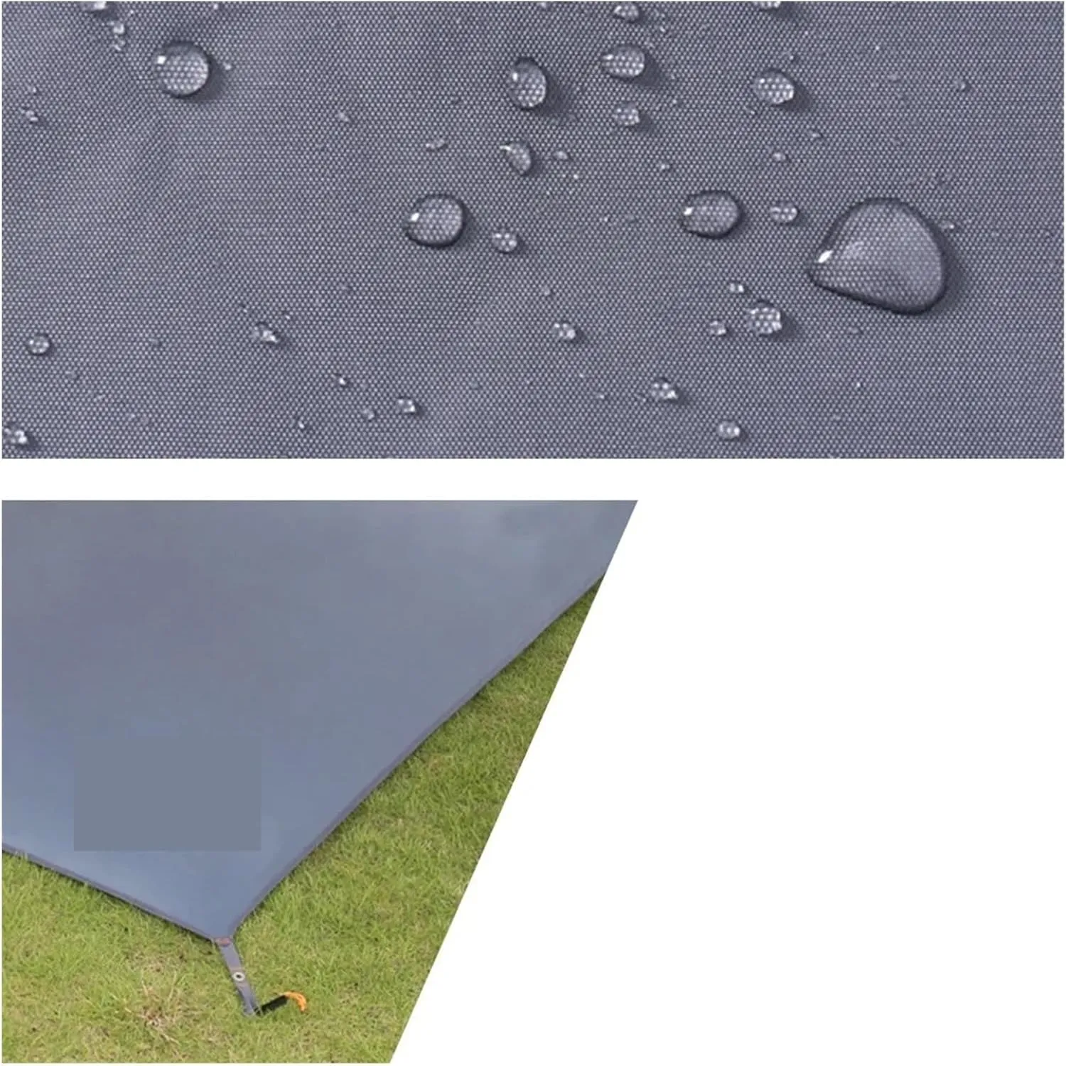 Beach Mat Camping Tarp Thicken Picnic Mat Durable Beach Pad Multifunctional Tent Footprint Sun Canopy Ground Sheet Hiking Fashionable (Color : S for 1 Person)