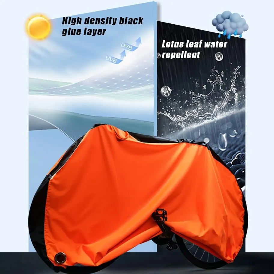 Bike Cover for Cannondale Trigger, Heavy Duty Waterproof Oxford Fabric, UV Protection, All-Weather Bike Cover for Outdoor & Indoor Storage,C