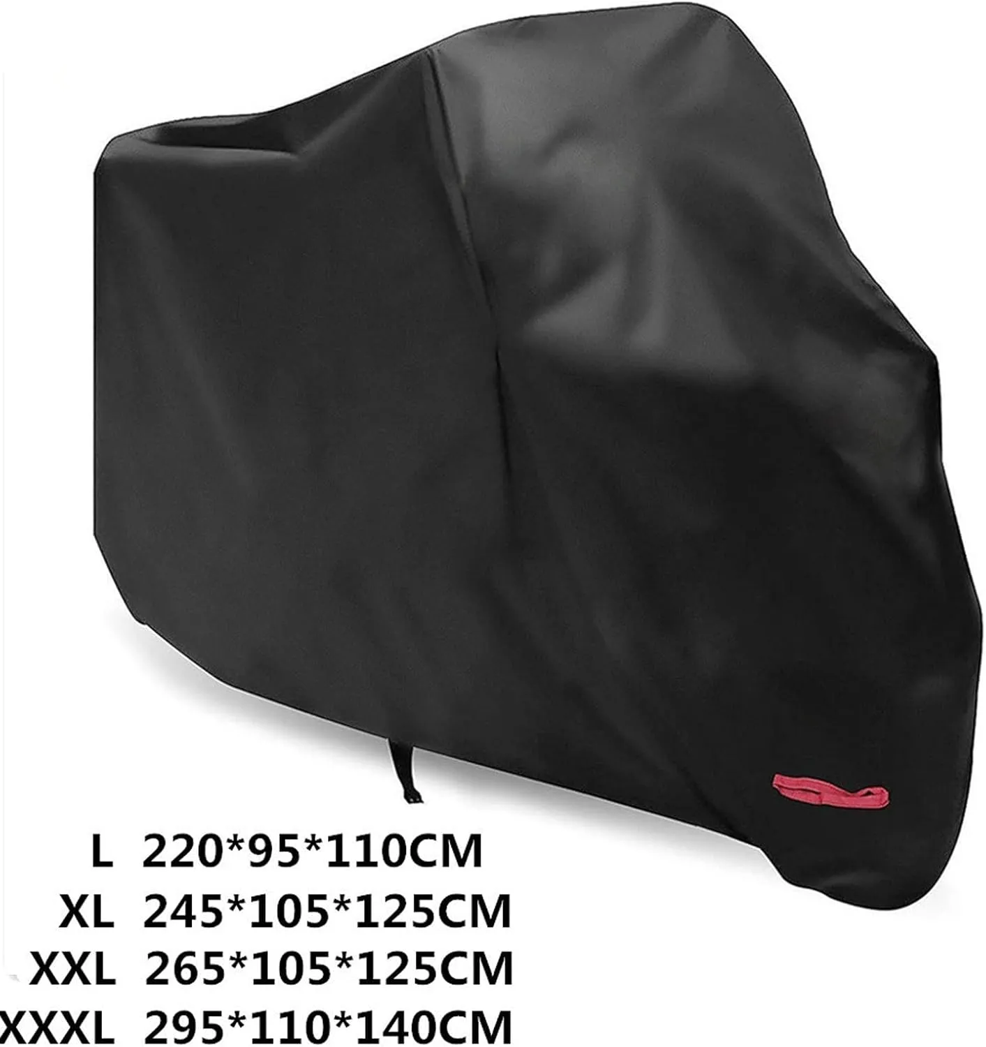 Bike Covers Waterproof Motorcycle Cover Bicycle Cover with Anti-Theft Lock Holes, All Weather Outdoor Protection Durable and Tear Proof Cover(220X95X110CM)