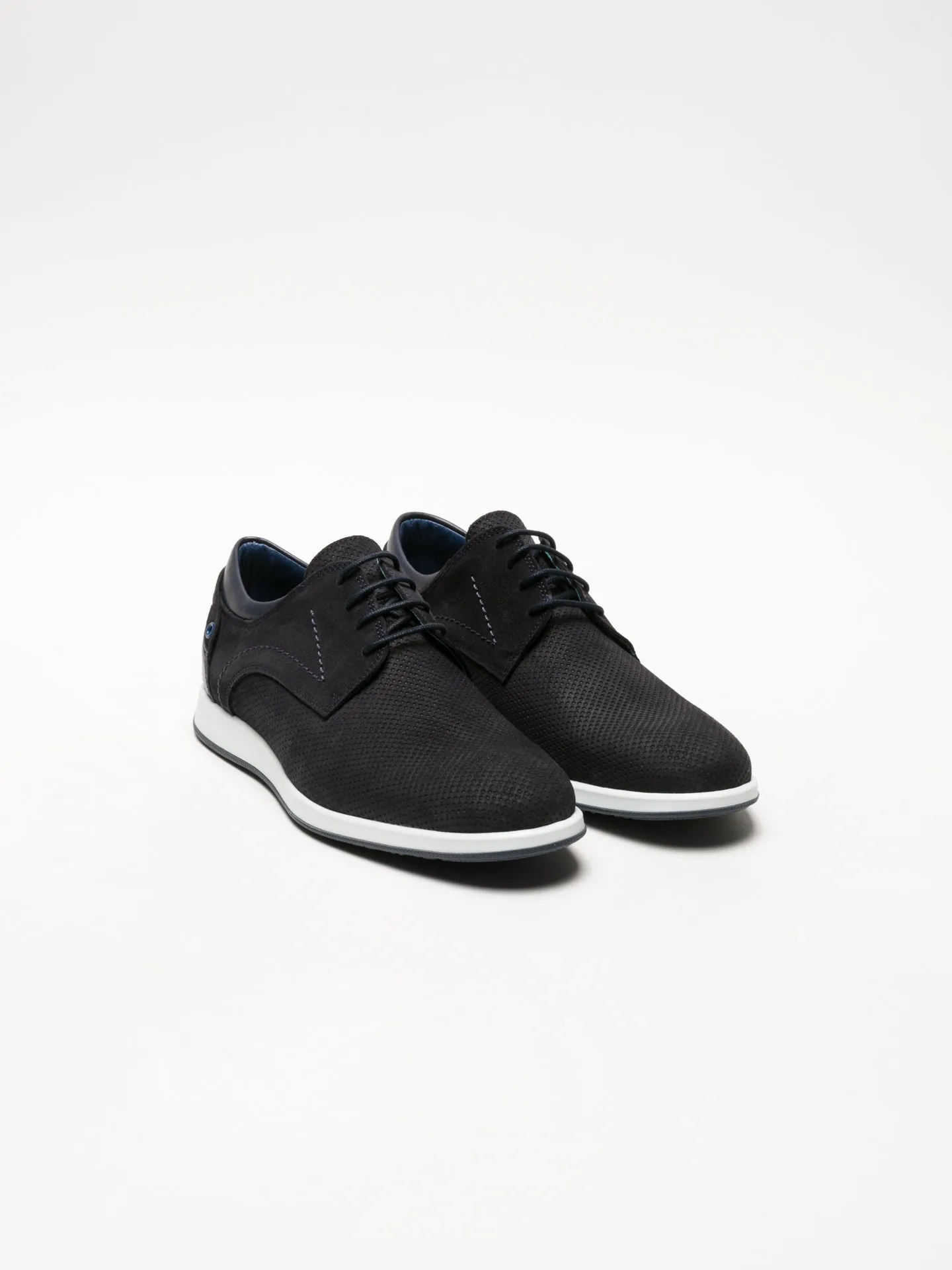 Blue Derby Shoes