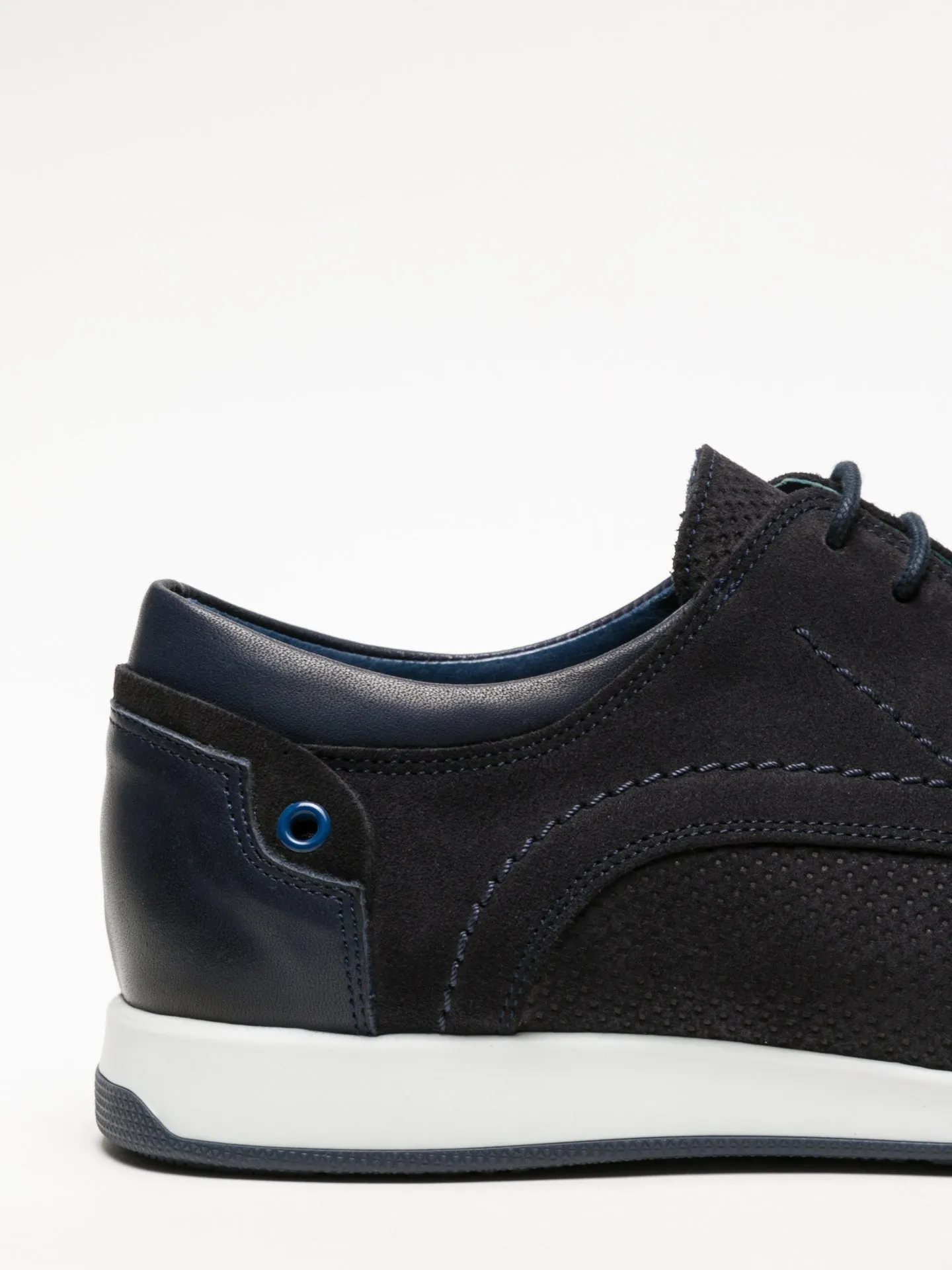 Blue Derby Shoes