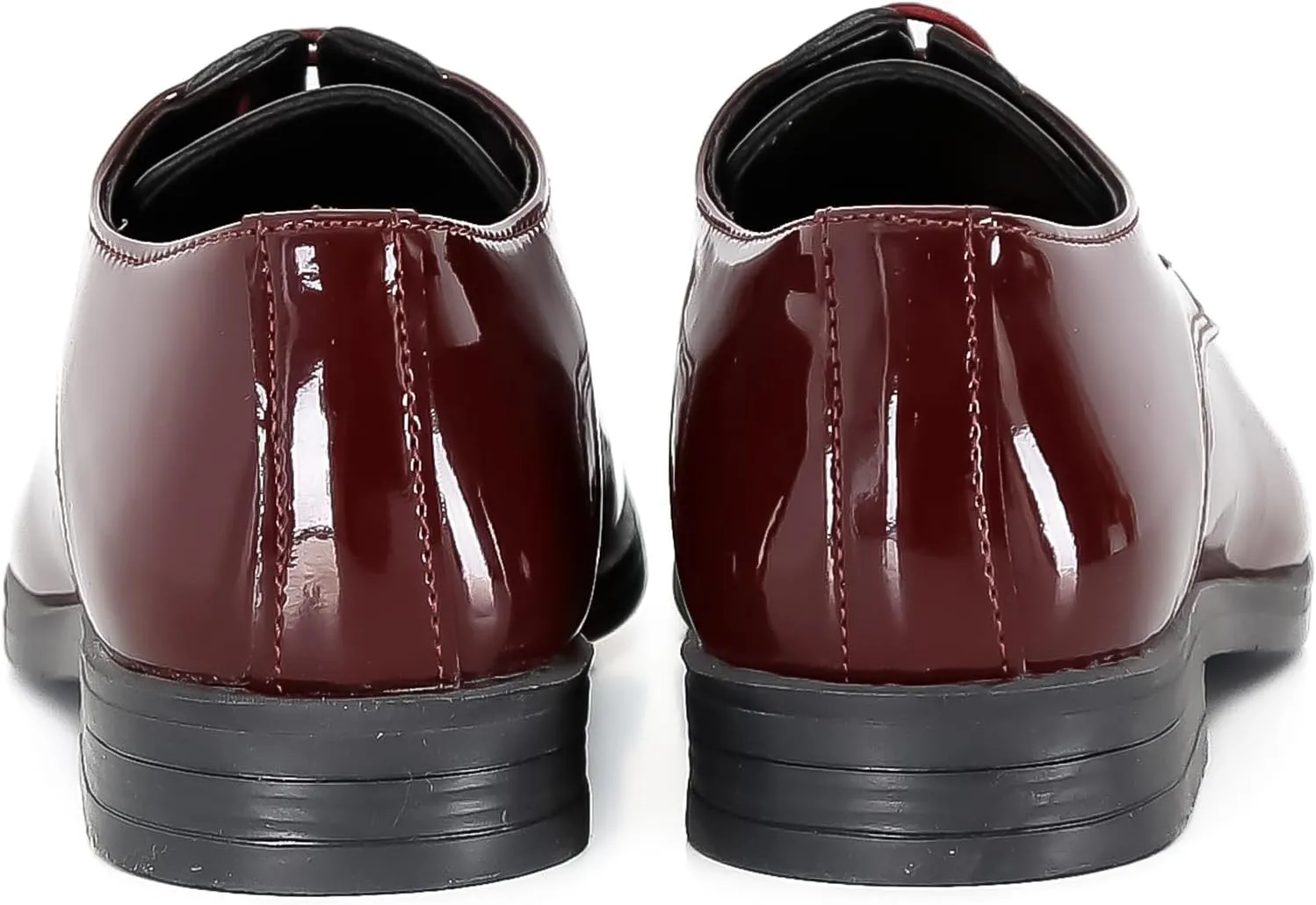 Boys Derby Patent Formal Dress Shoes Lace Up Wedding Prom Footwear