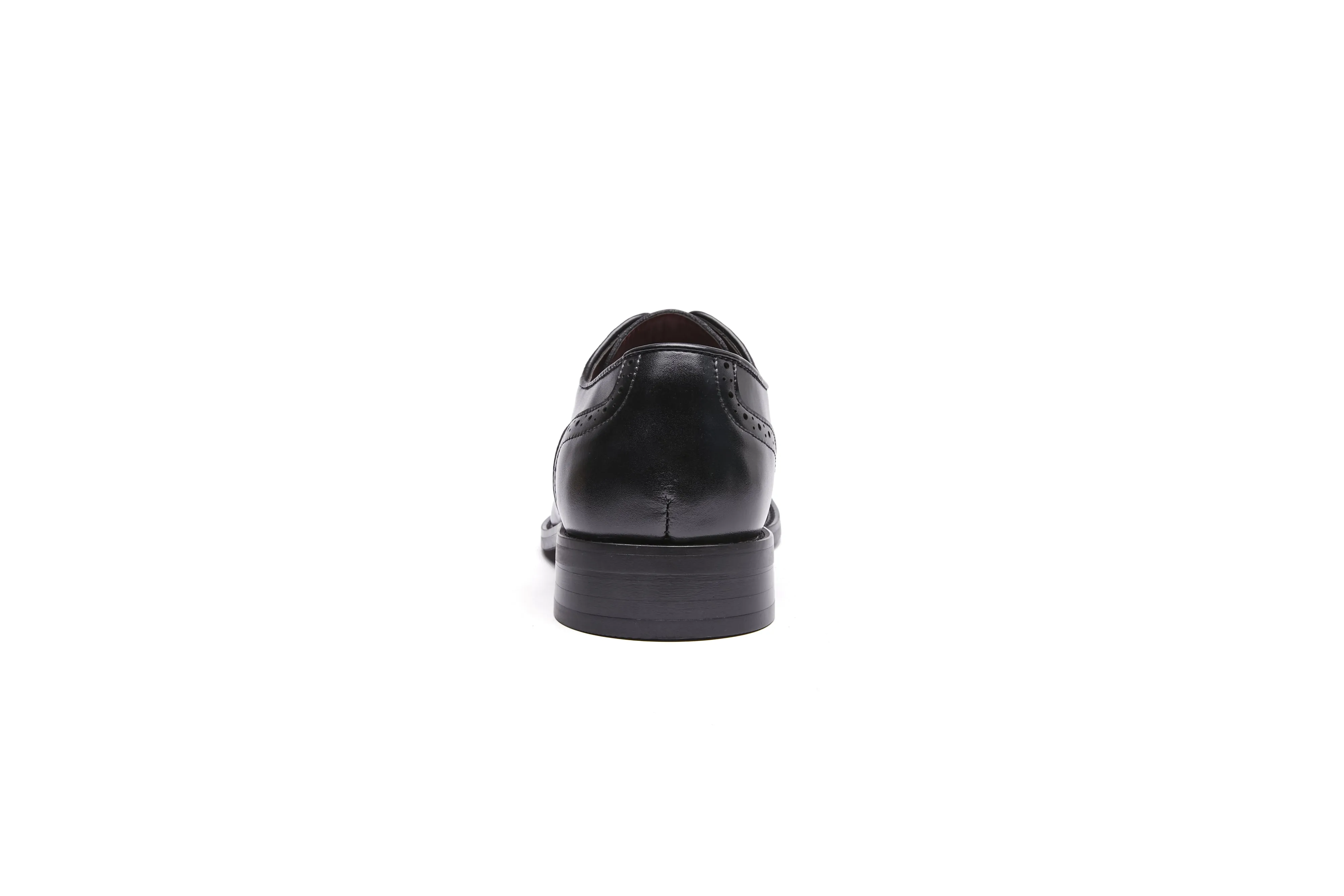 British Style Elegant Brogue Leather Derby Shoes