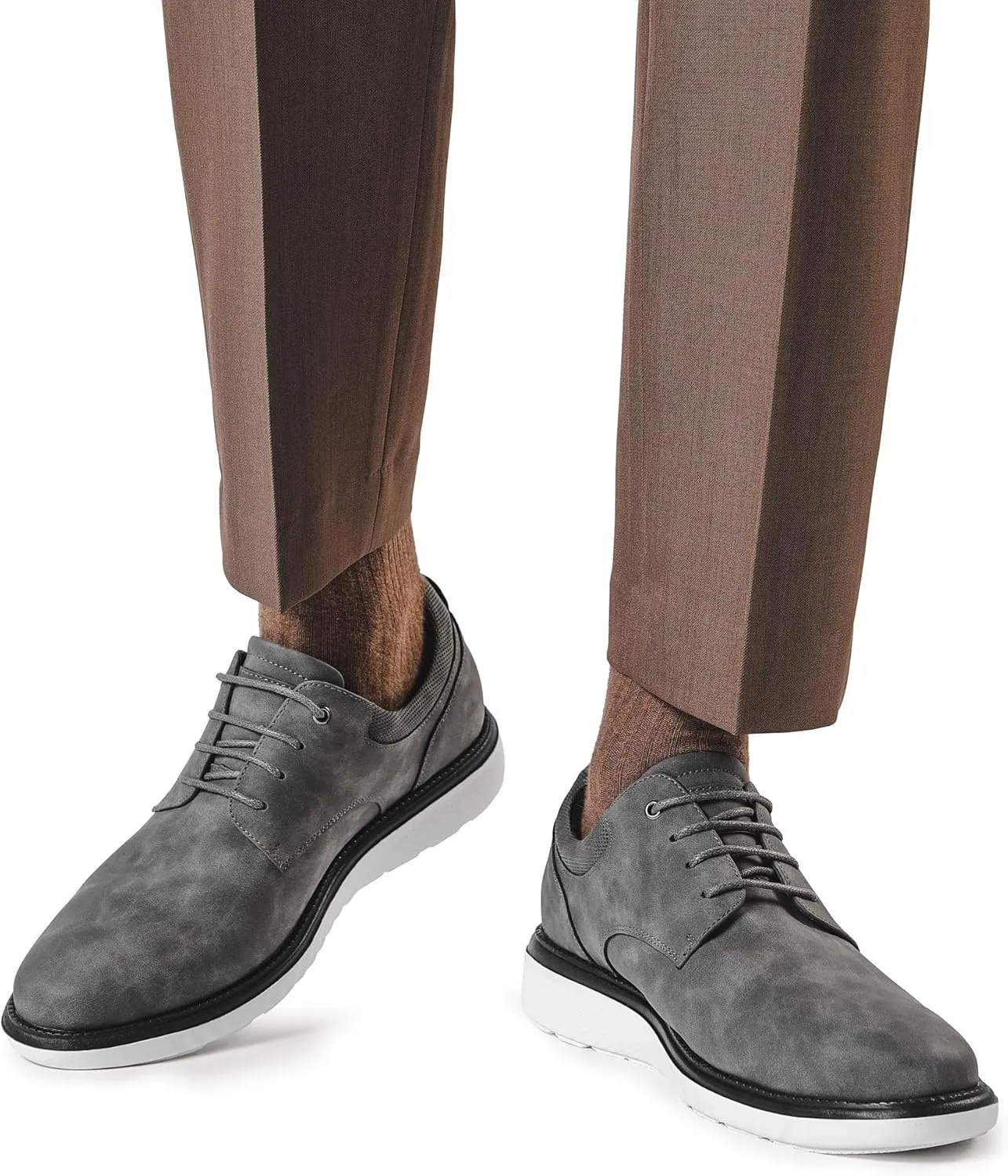 Bruno Marc Men's Crossflex Casual Dress Shoes Oxford Sneakers