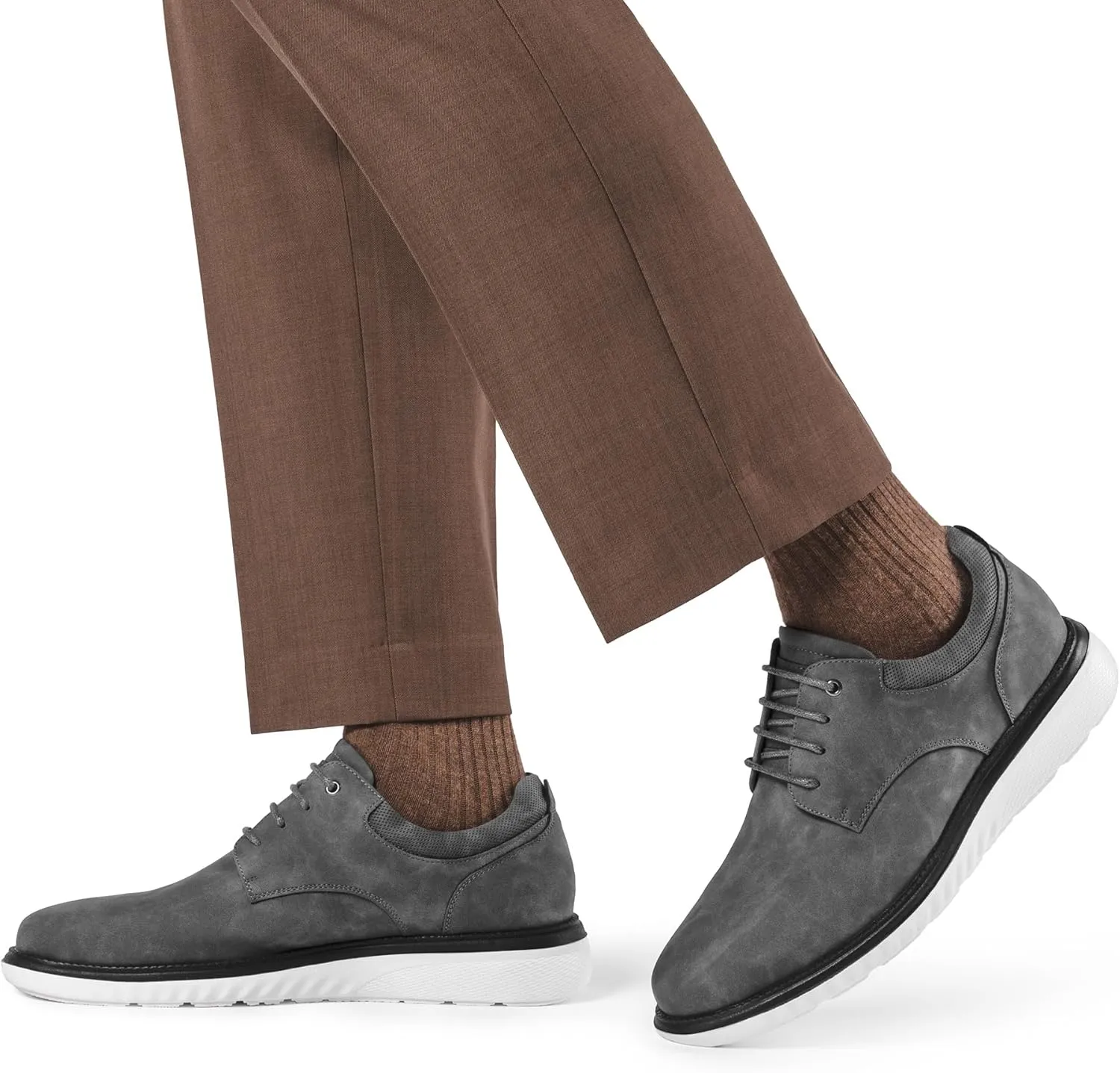 Bruno Marc Men's Crossflex Casual Dress Shoes Oxford Sneakers