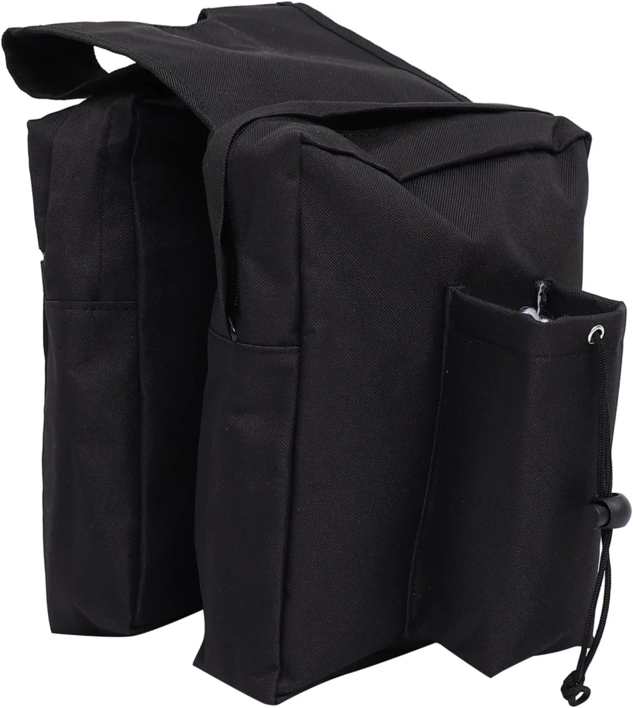 Cabilock Large Capacity Double Bag Durable Oxford Storage Pouch for Mountain Bikes for Essentials Like Phones Tools Stylish Cycling Accessory for Campers