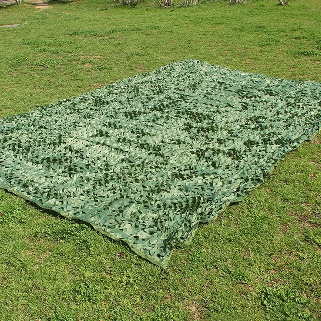 Camo Netting Bulk Roll Army Mesh Nets UV Resistant Shade Sunscreen Nets Hunting Camouflage Netting Blinds Sunshade Decoration Shooting Camping