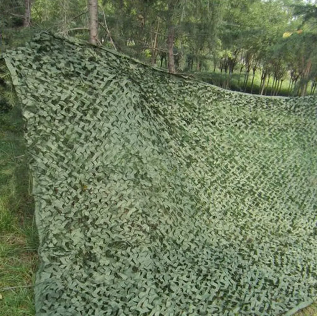 Camo Netting Bulk Roll Army Mesh Nets UV Resistant Shade Sunscreen Nets Hunting Camouflage Netting Blinds Sunshade Decoration Shooting Camping