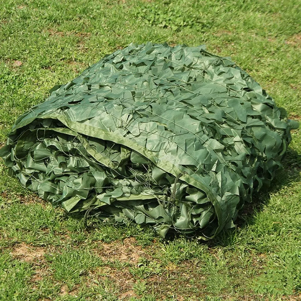Camo Netting Bulk Roll Army Mesh Nets UV Resistant Shade Sunscreen Nets Hunting Camouflage Netting Blinds Sunshade Decoration Shooting Camping