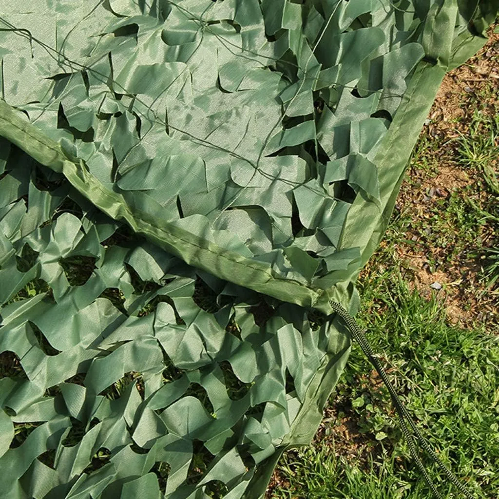 Camo Netting Bulk Roll Army Mesh Nets UV Resistant Shade Sunscreen Nets Hunting Camouflage Netting Blinds Sunshade Decoration Shooting Camping