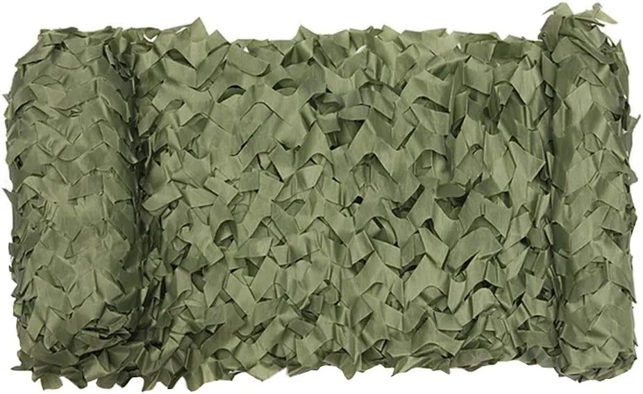 Camo Netting Bulk Roll Army Mesh Nets UV Resistant Shade Sunscreen Nets Hunting Camouflage Netting Blinds Sunshade Decoration Shooting Camping