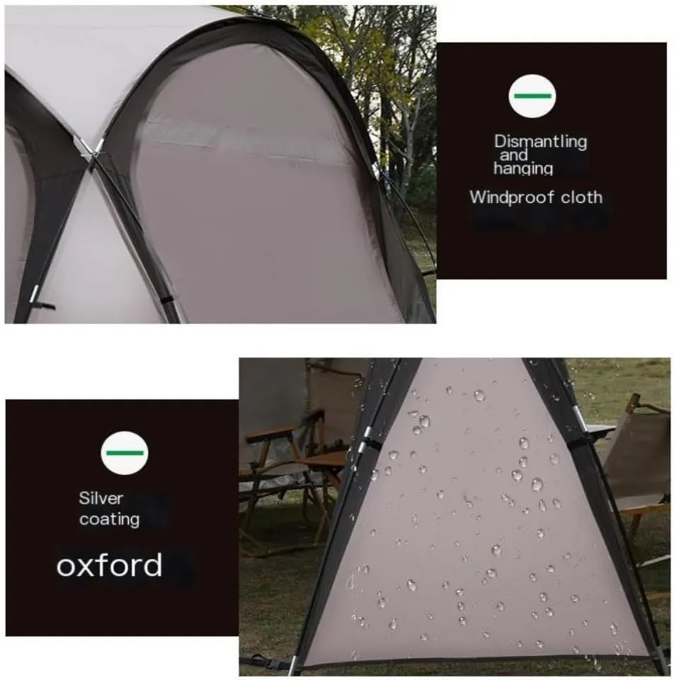 Canopy Awning Outdoor Canopy Camping Sun-Proof, Rain-Proof and UV-Proof Tent Picnic Portable Canopy Tent Outdoor Pergola Awning Canopy