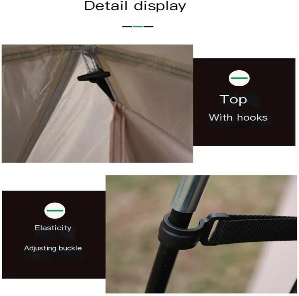Canopy Awning Outdoor Canopy Camping Sun-Proof, Rain-Proof and UV-Proof Tent Picnic Portable Canopy Tent Outdoor Pergola Awning Canopy
