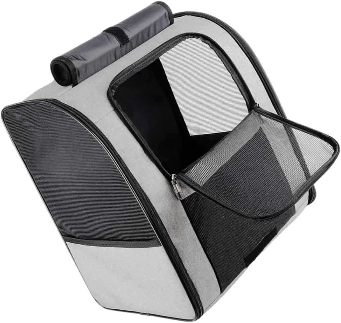 Capacity Cat Carrier Bag Breathable Outdoor Backpack for Cats Portable Pet Travel Backpack with Side Pockets Durable for Hiking and Shopping