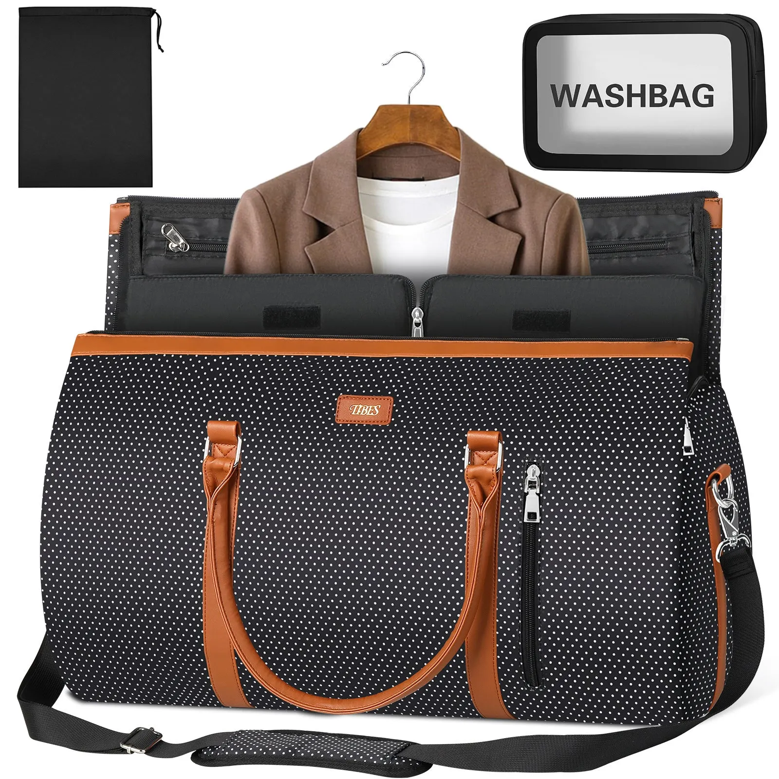 Capacity Foldable Garment Timely resolution Storage Large Travel Bag Supportive