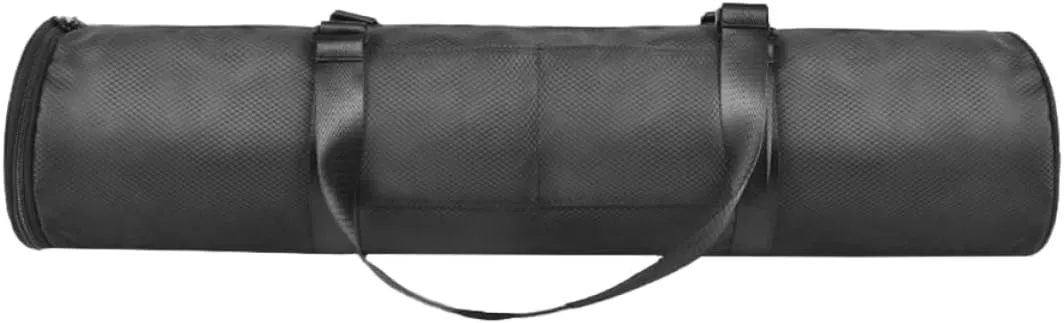 Capacity Yoga Mat Storage Bag Durable Oxford Cloth Zipper Design Single Shoulder Bag for Gym Travel Hiking and Sports Activities