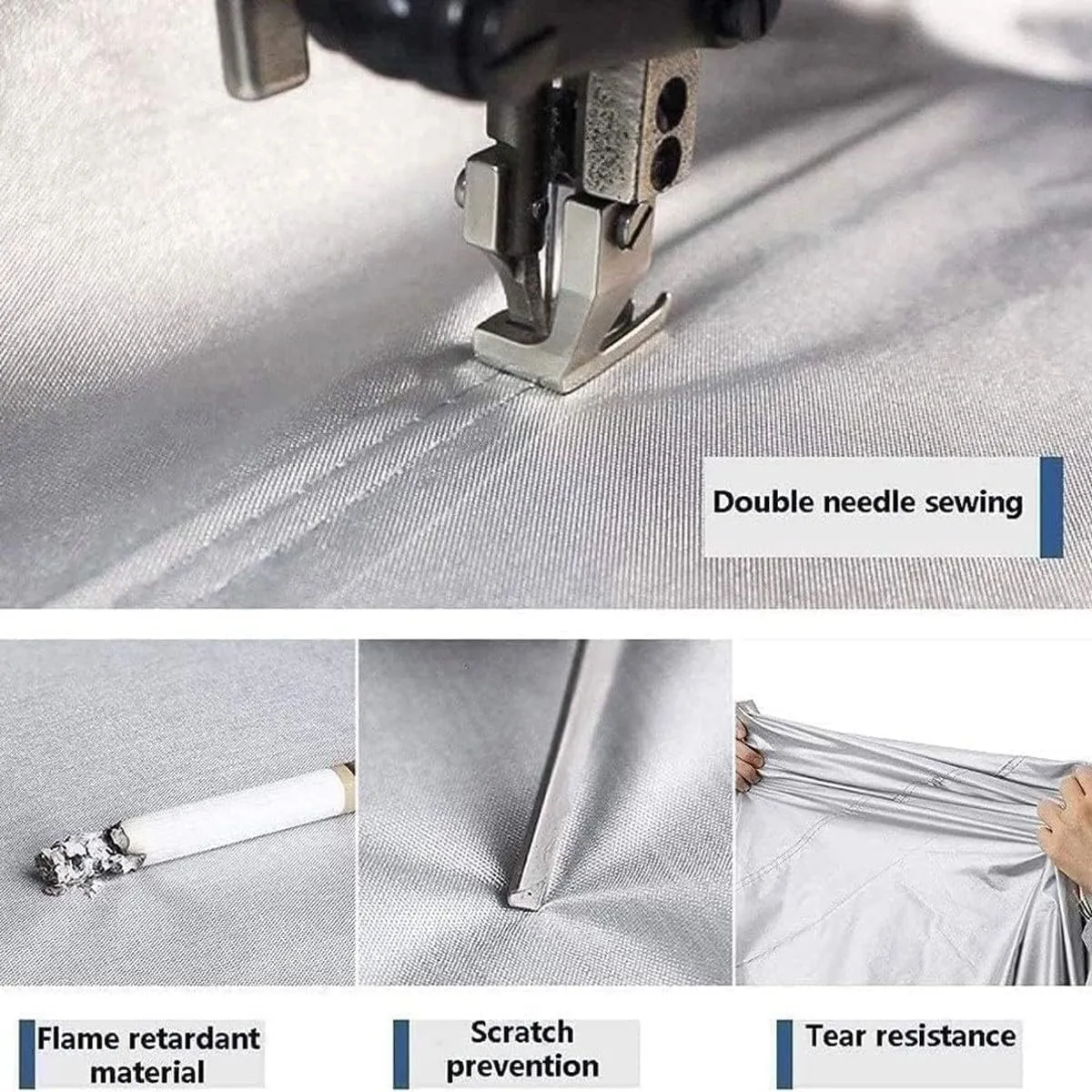 Car Cover Compatible with Peugeot HX1 6008 208 2017-2025 - 5-Layer All-Weather, Waterproof and Hailproof Defense(D,6008)