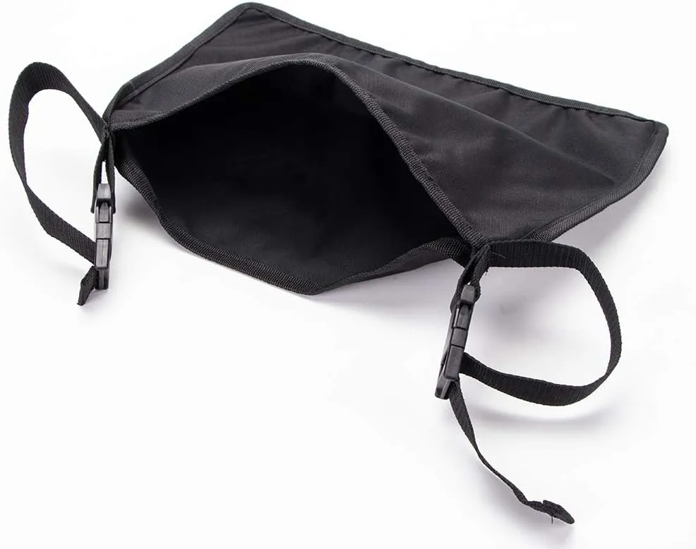 Catheter Bag Covers for Wheelchairs, Wheelchair Under Basket for Infusion Bag, Urine Urainage Bag Holder, A Dignified of Wheelchair Storage Bag, Wheelchair Urine Bag Holder (Black)