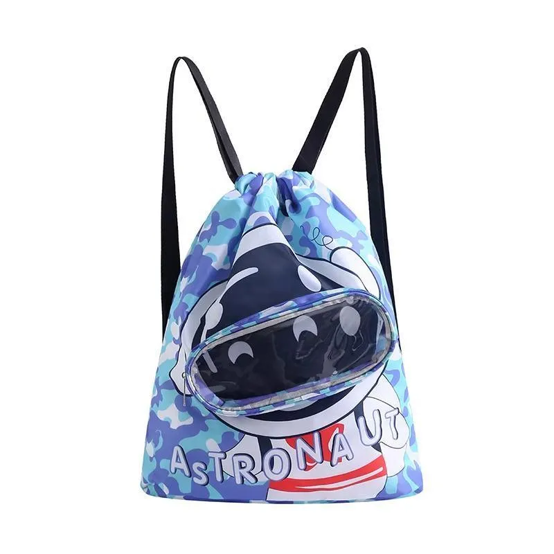 Children Waterproof Swim Backpack Durable Storage Bag Beach Pool Outdoor Travel
