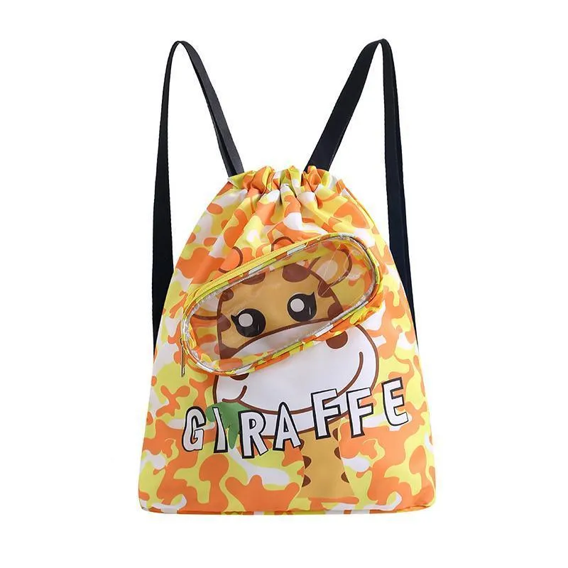 Children Waterproof Swim Backpack Durable Storage Bag Beach Pool Outdoor Travel