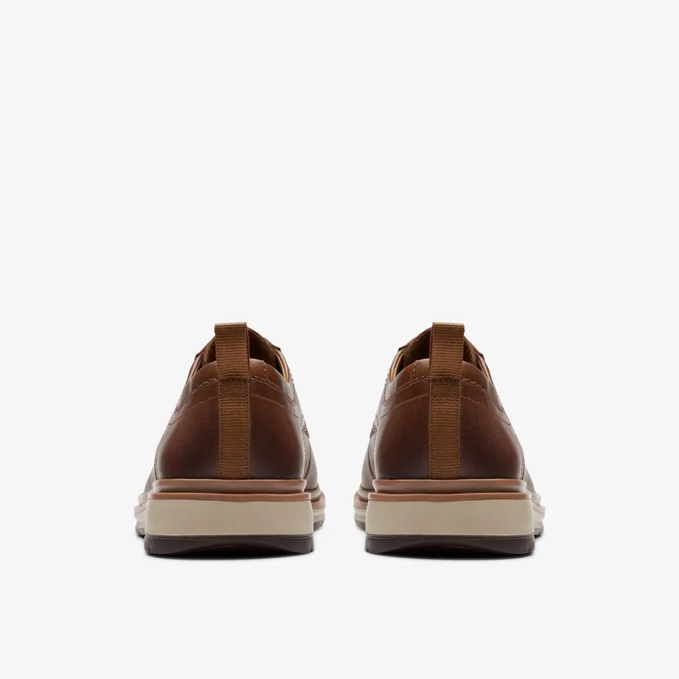 Clarks Men's Chantry Lo Dark Tan Leather 26176099